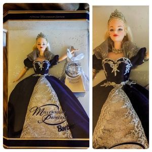 Millennium Princess Barbie with Hallmark Ornament